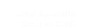 ICSD Australia October 2026